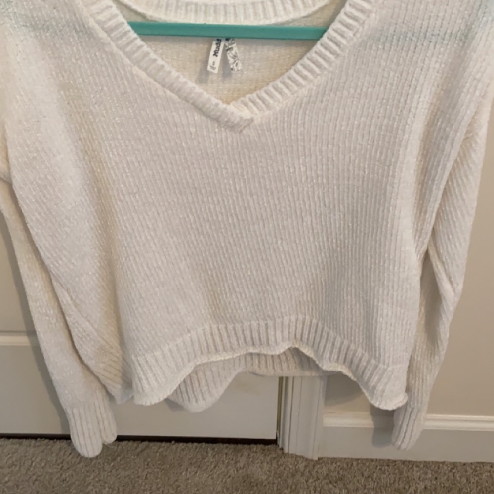 Soft White Sweatshirt